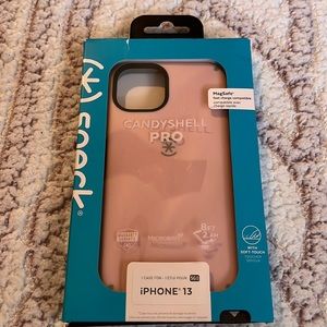 Iphone 13 speck case (pink)